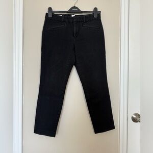 GAP WOMEN BLACK SKINNY ANKLE STRECH PANTS SIZE 10R